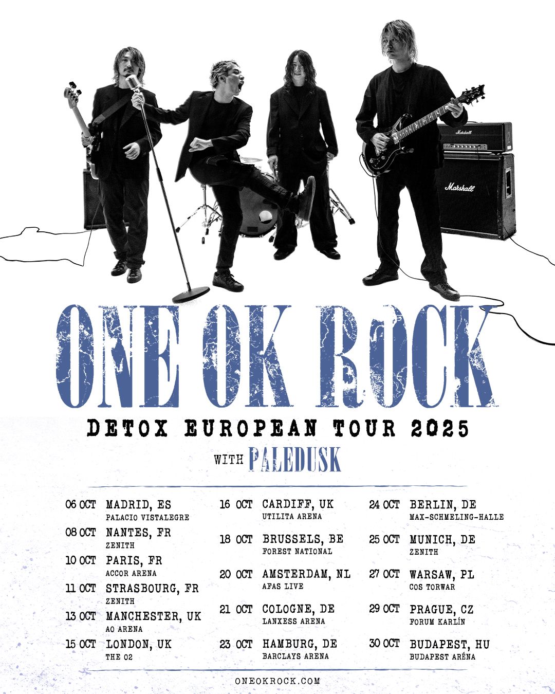 One OK Rock Brussels Tickets, 18 October | Event in Brussels | AllEvents