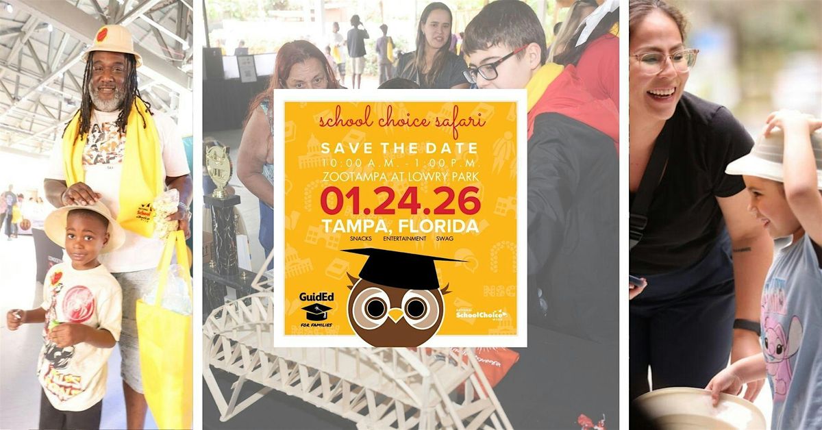 School Choice Safari, 24 January | Event in Tampa | AllEvents