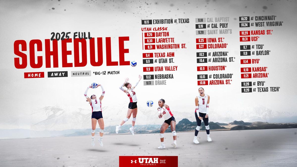 Dayton Flyers at Utah Utes Womens Volleyball, 30 August | Event in Salt Lake City | AllEvents