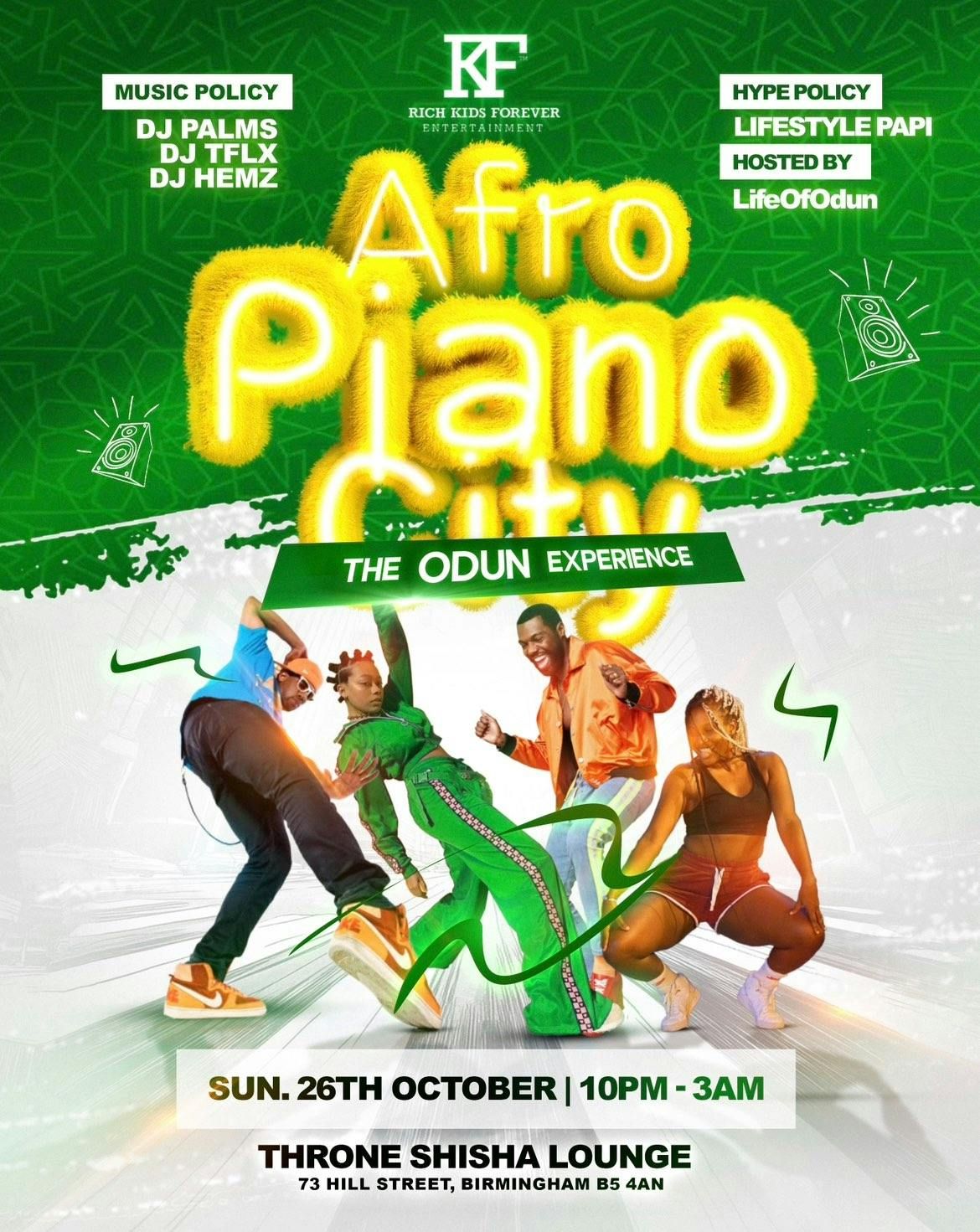 Afropiano: “The Odun Experience.”, 26 October | Event in Birmingham | AllEvents