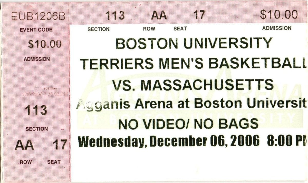 Boston University Terriers  vs. UMass Minutemen, 9 January | Event in Boston | AllEvents