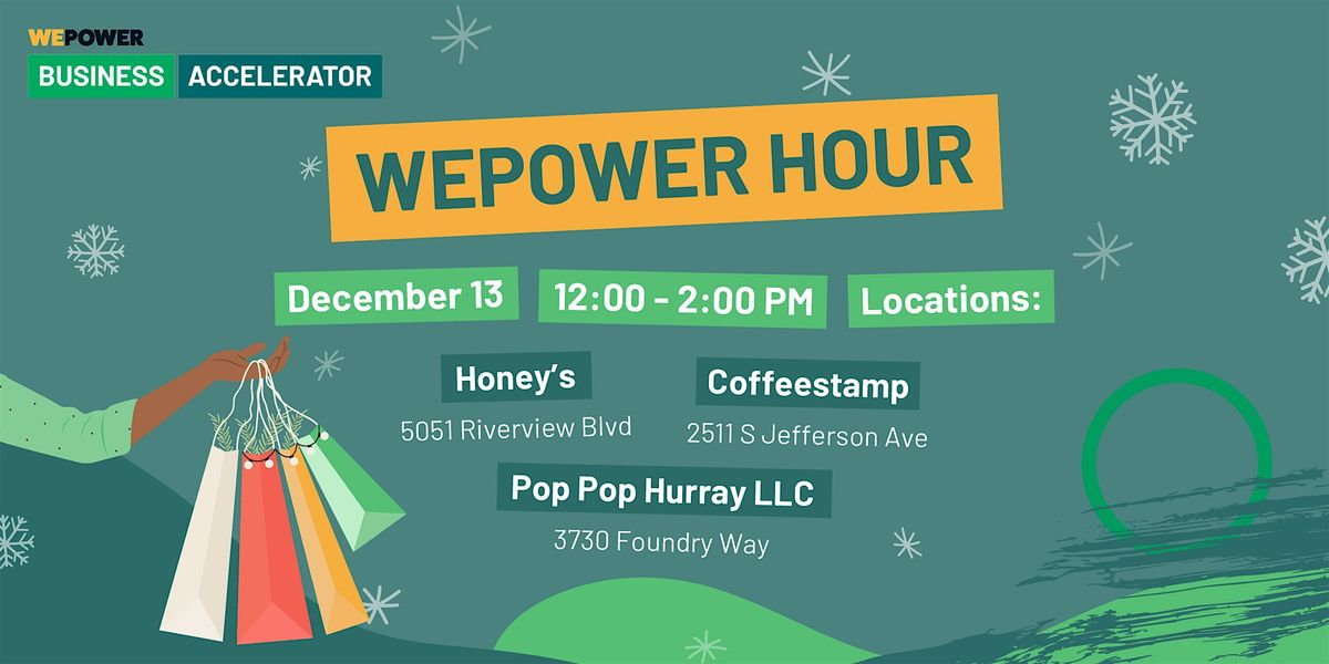 WEPOWER Hour, 13 December | Event in St. Louis | AllEvents