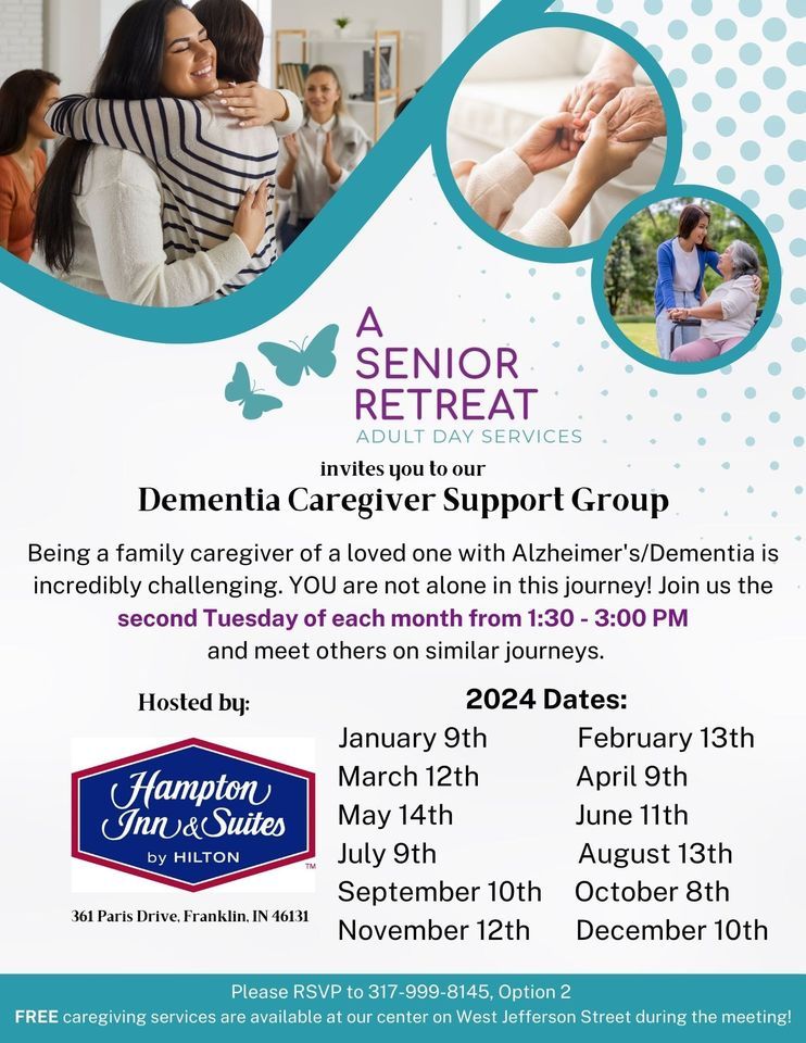 Dementia Caregiver Support Meeting, Hampton Inn & Suites Franklin ...