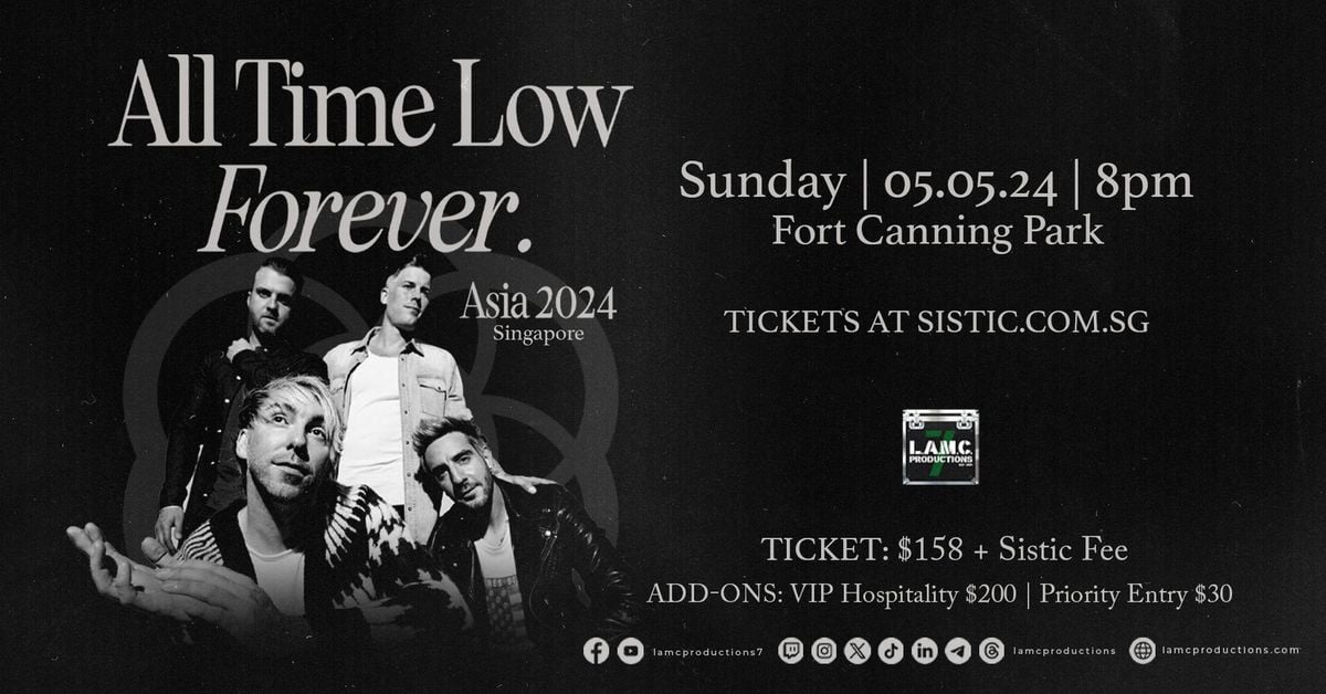All Time Low at History Toronto, 5 November | Event in Toronto | AllEvents