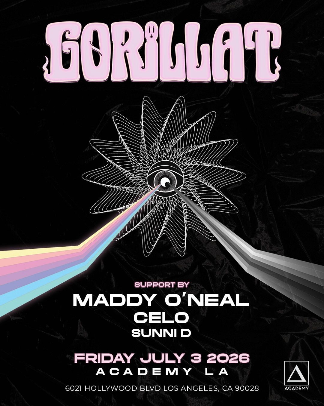 GorillaT, The Showbox, Seattle, 14 November 2026 | AllEvents