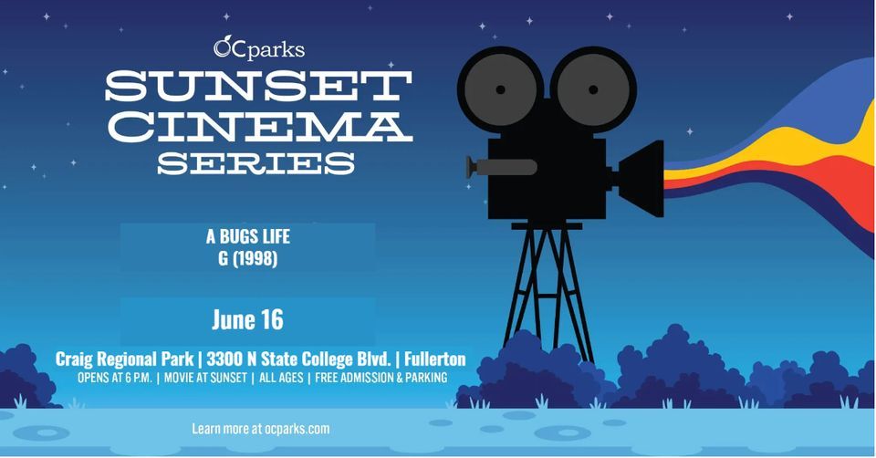 OC-Parks SUNSET CINEMA SERIES (Doodlebugs Touch Table and Show), 16 June | Event in Fullerton | AllEvents.in