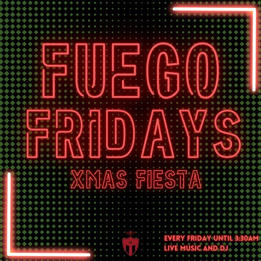 Fuego Friday - Christmas Special | Event in Milton Keynes | AllEvents