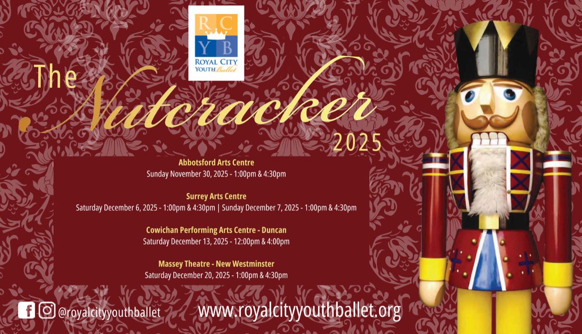 Royal City Youth Ballet: The Nutcracker, 12 December | Event in Duncan | AllEvents
