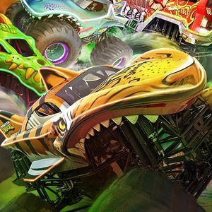 Hot Wheels Monster Trucks Live Glow-N-Fire