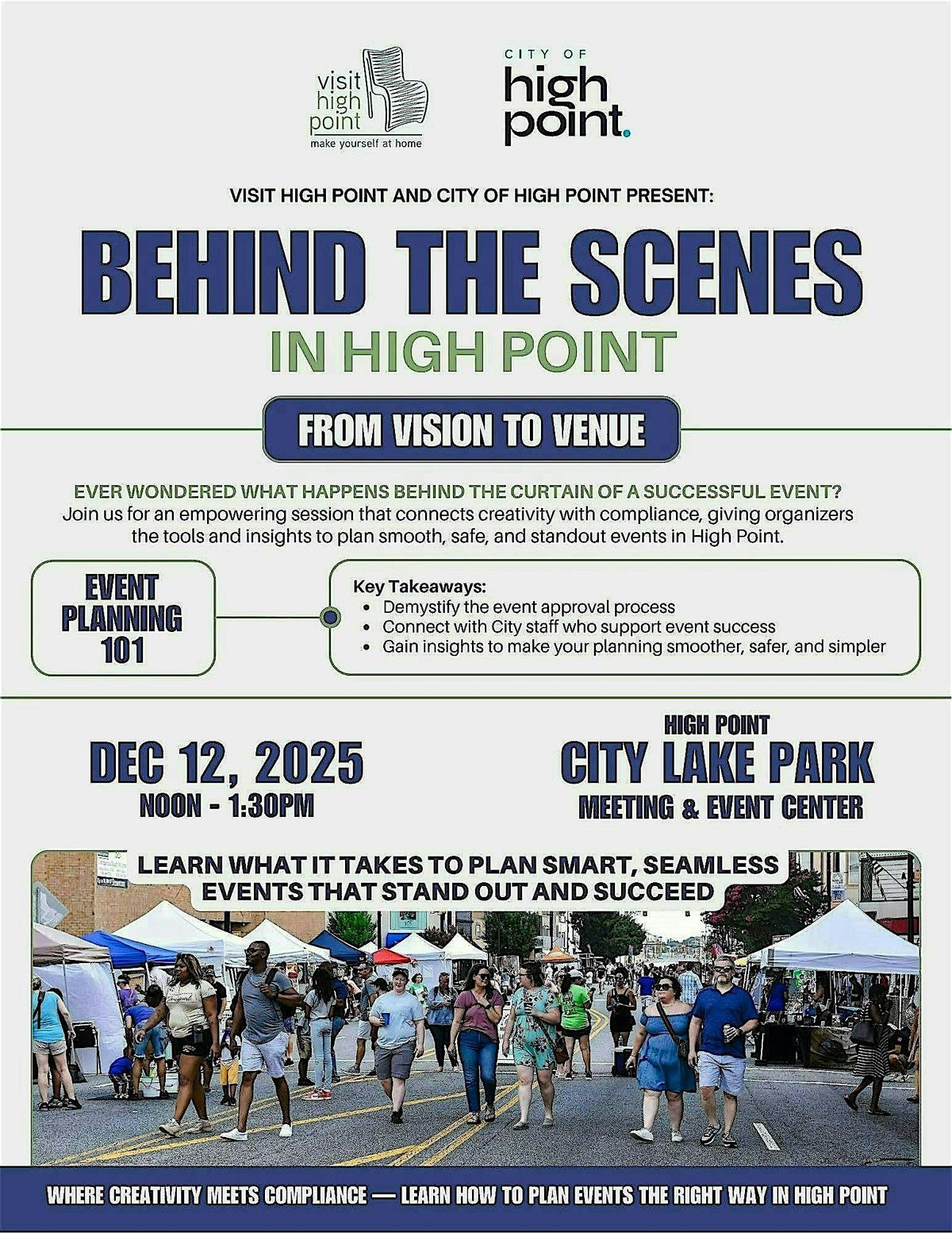 Event Planning 101, 12 December | Event in Jamestown | AllEvents