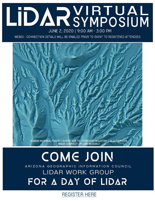AGIC LiDAR Virtual Symposium, Arizona Geographic Information Council