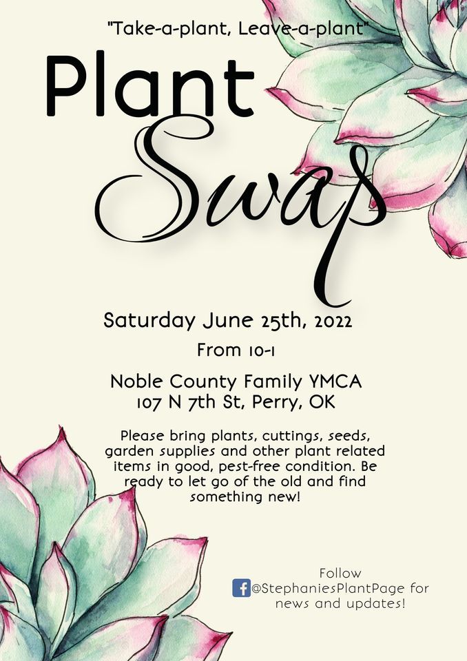 Perry Plant Swap, Noble County Family YMCA, Perry, June 25 2022