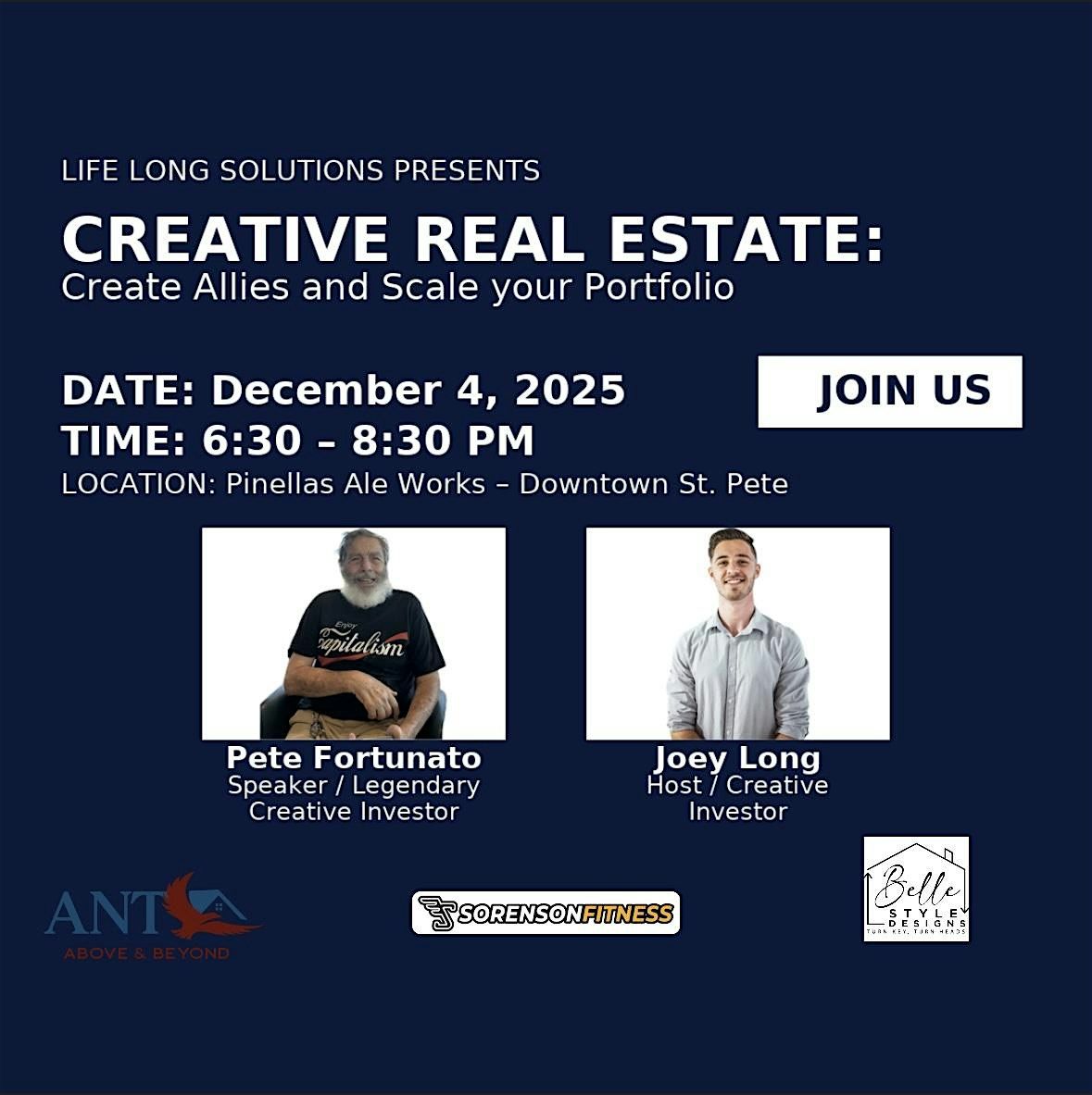 CREATIVE REAL ESTATE: MAKE ALLIES & SCALE YOUR PORTFOLIO!, 4 December | Event in St. Petersburg | AllEvents