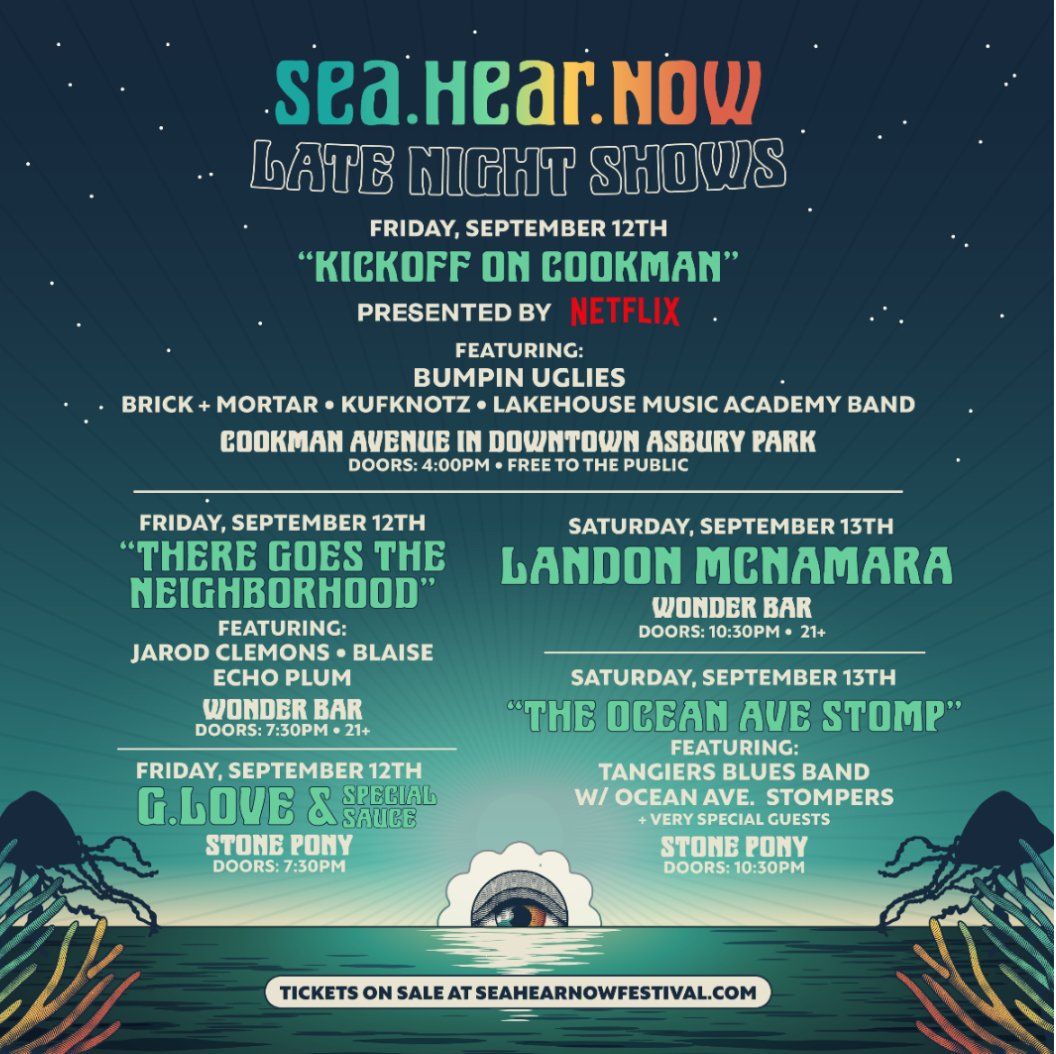 The Ocean Ave Stomp at Stone Pony, 13 September | Event in Asbury Park | AllEvents