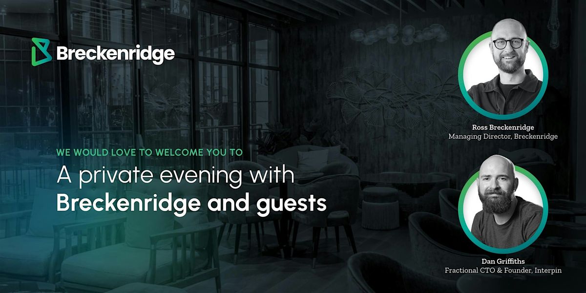 Breckenridge rebrand launch plus keynote talk on AI in business, 20 November | Event in Southampton | AllEvents