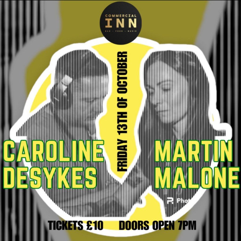 Caroline Desykes & Martin Malone, The Commercial Inn Fauldhouse, West Lothian, October 13 to