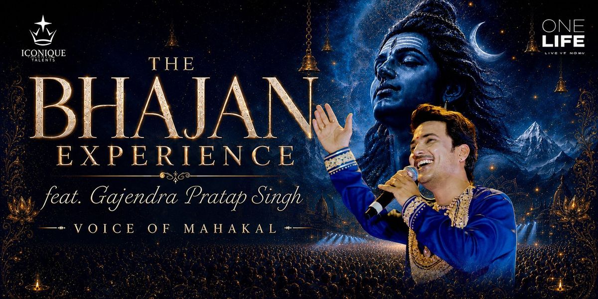 The Bhajan Experience ft.Gajendra Singh By OneLife — event poster