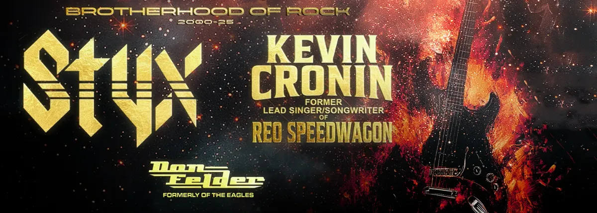 Styx, Kevin Cronin and Don Felder at Germania Insurance Amphitheater, 4 June | Event in Del Valle | AllEvents