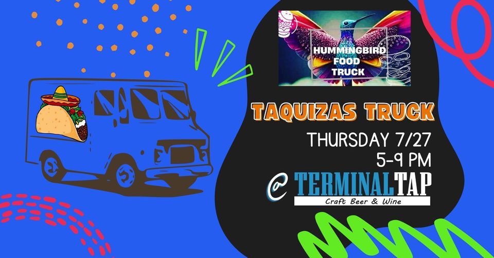 Hummingbird Food Truck Terminal Tap, Terminal Tap, Greensboro, 27