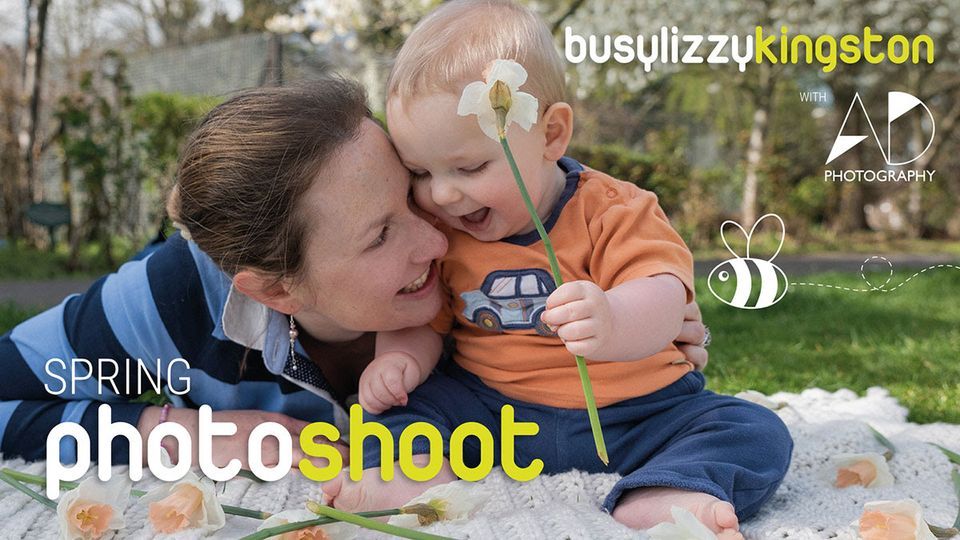 Spring Family Photoshoot in Canbury Gardens, Canbury Gardens, West