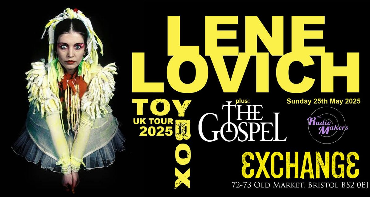 LENE LOVICH Toy Box 2025 UK Tour, 25 May | Event in Bristol | AllEvents