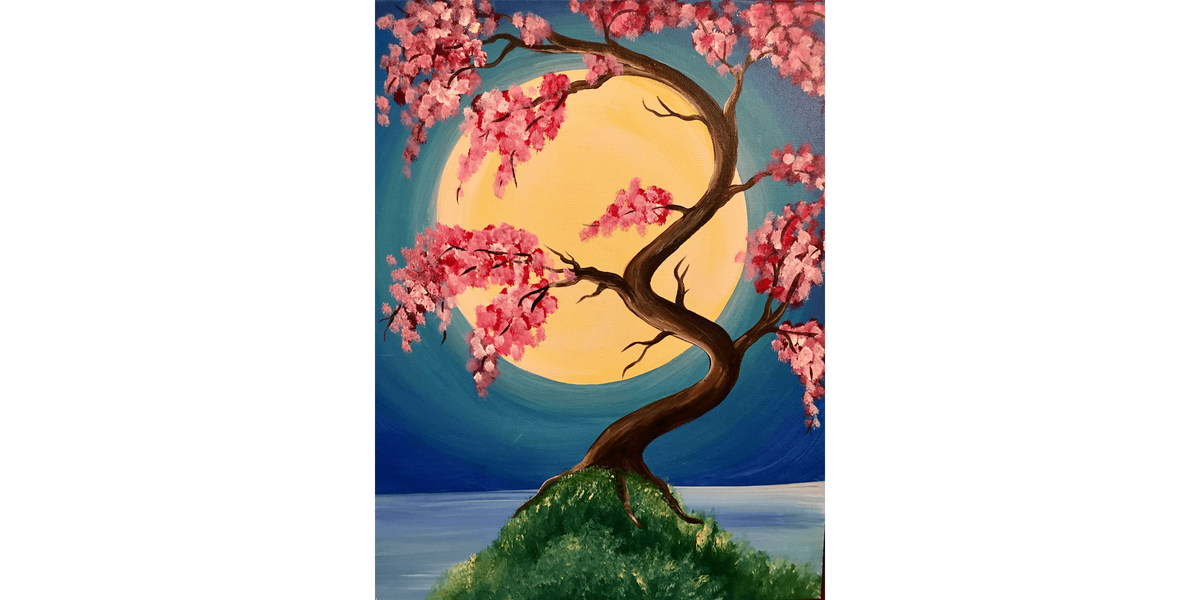 Japanese Spring - Paint and Sip in Fishkill | Classpop!™, 23 January | Event in Fishkill | AllEvents