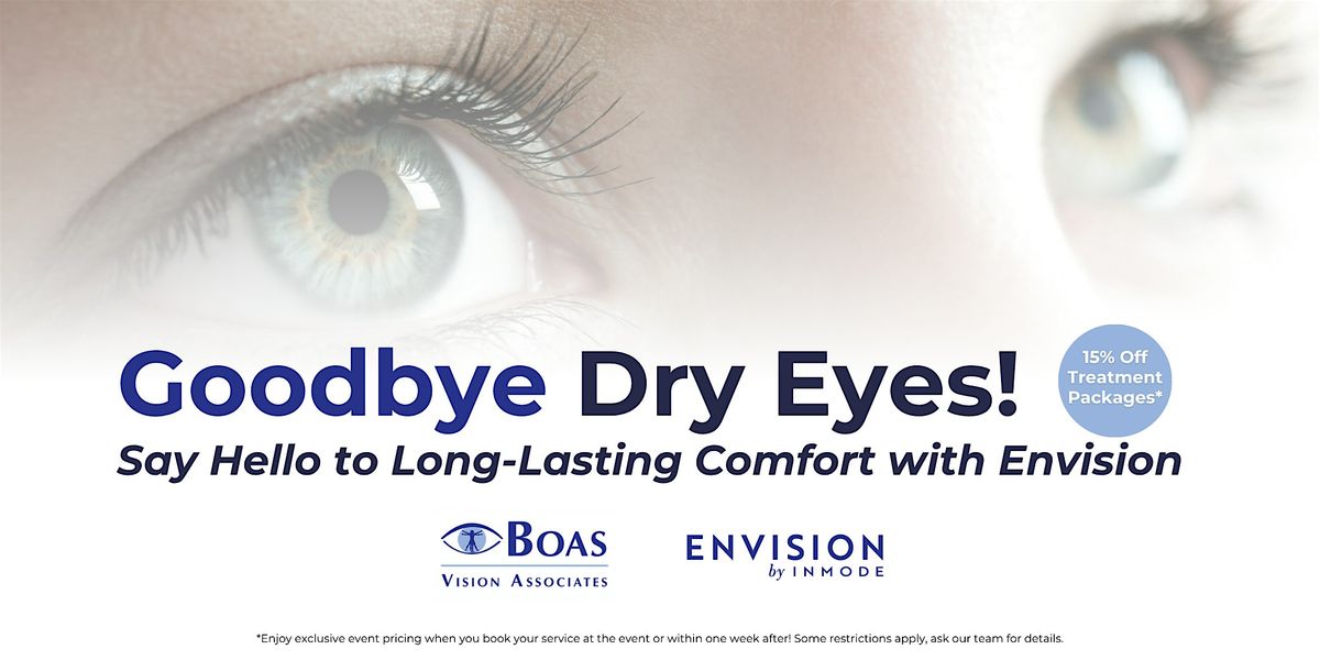 Envision Launch Event at Boas Vision Associates, 11 December | Event in Exton | AllEvents