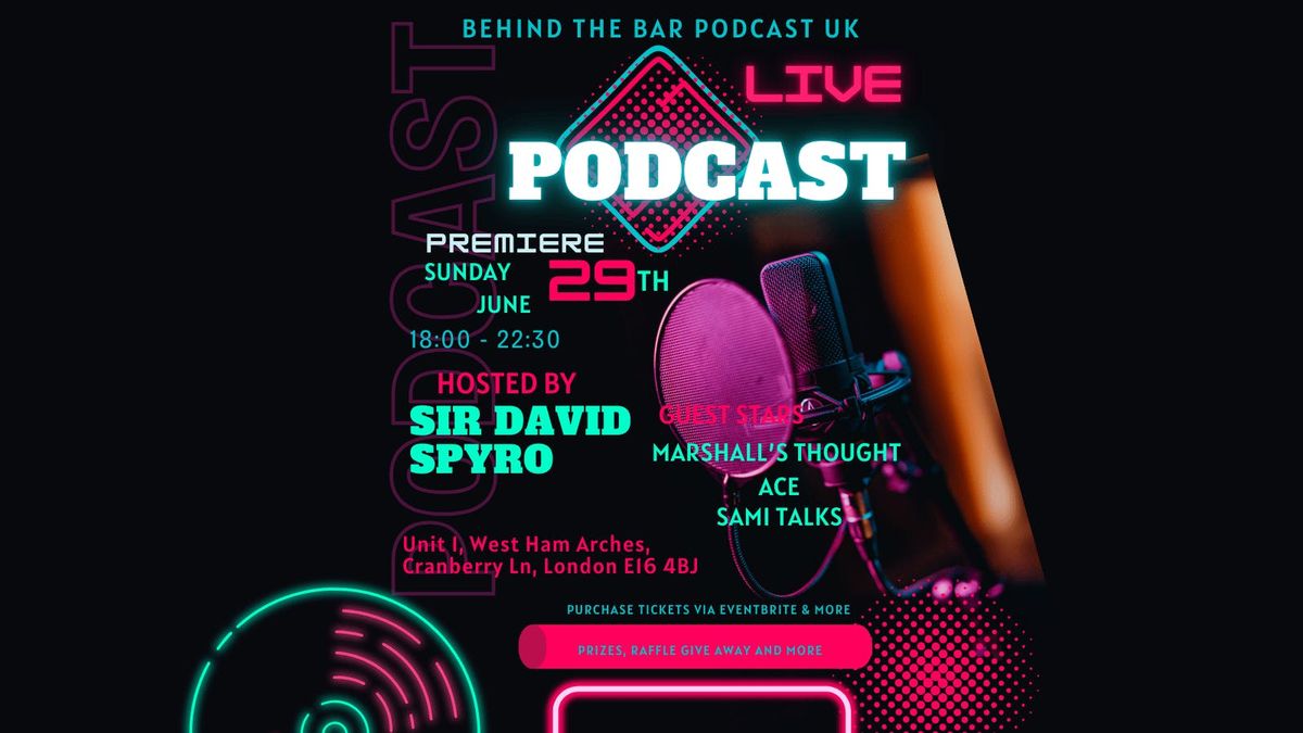 Behind the bar podcast live - Truth or Tale, 29 June | Event in London | AllEvents
