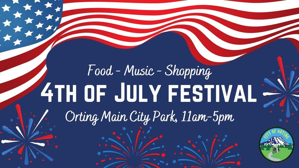 Ortings 4th of July Festival, Downtown Orting Park, Orting, Wa., July 4