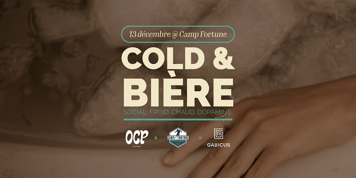 COLD & BIÈRE, 14 December | Event in Chelsea | AllEvents