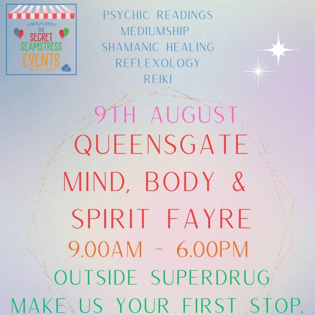 Queensgate Mind Body and Spirit Fayre | Event in Peterborough | AllEvents