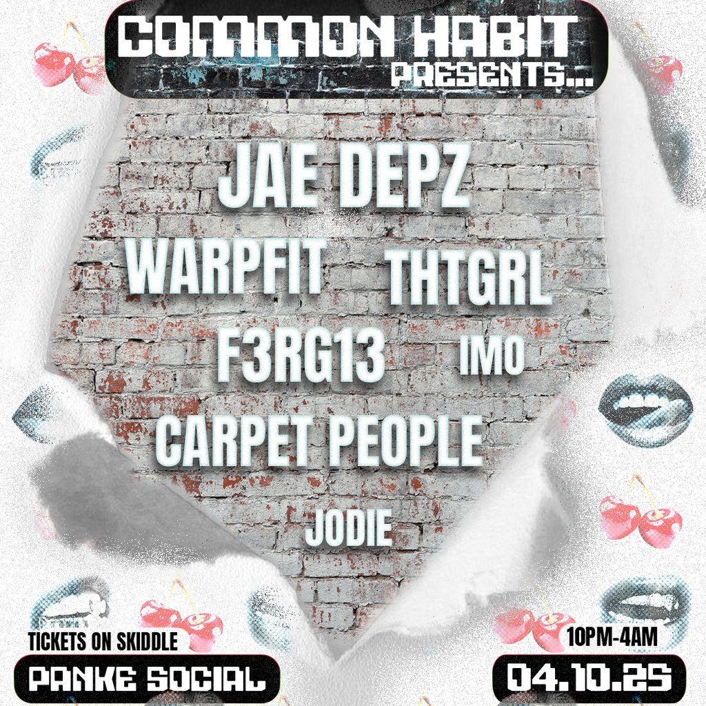 Common Habit 001: Strictly Speed Garage, 4 October | Event in Sheffield | AllEvents