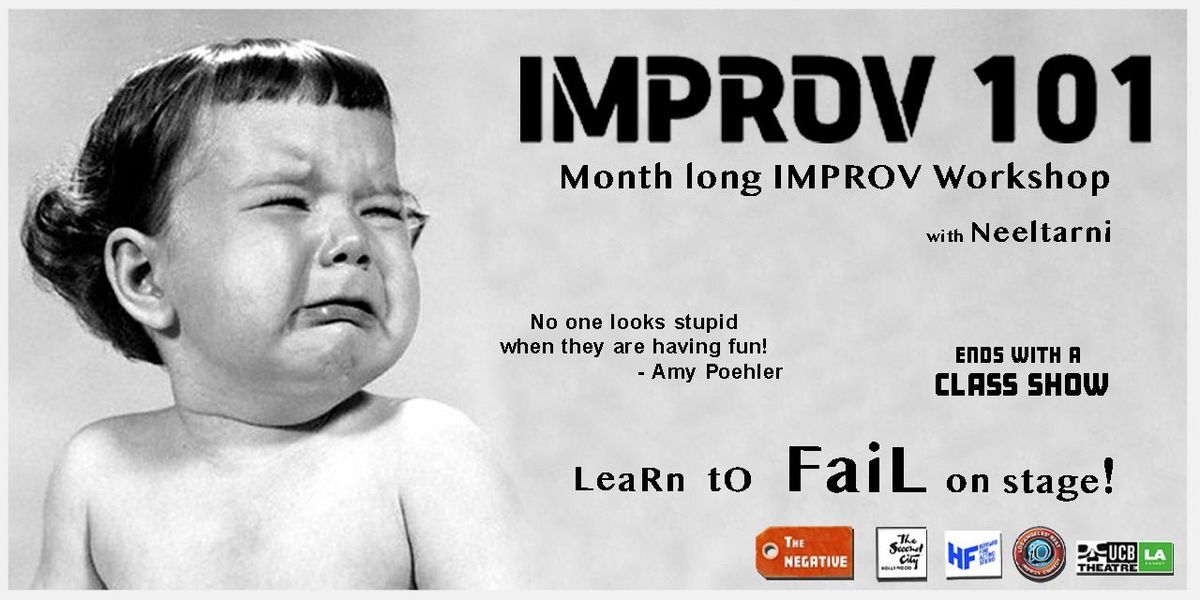 Improv 101 with The NEGATIVE, 28 June | Event in Mumbai | AllEvents