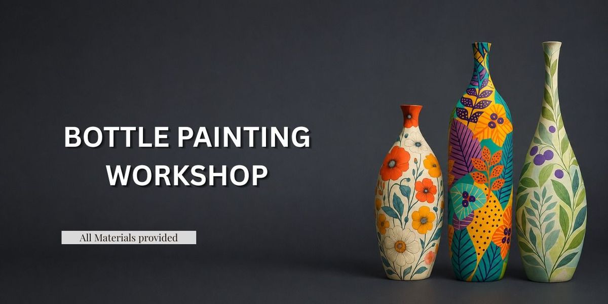 Bottle Art Painting- Yelloveorbit