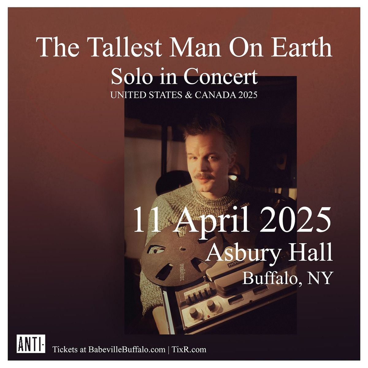 The Tallest Man on Earth, 5 October | Event in Charlottesville | AllEvents