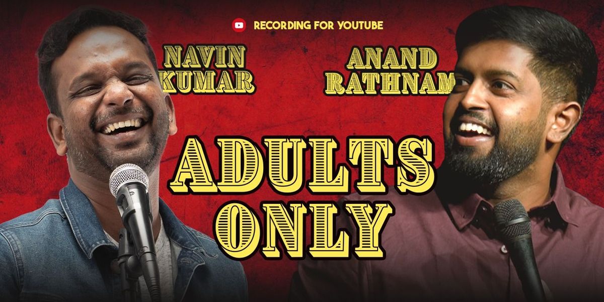 Adults Only - English Stand Up, 8 June | Event in Kolkata | AllEvents