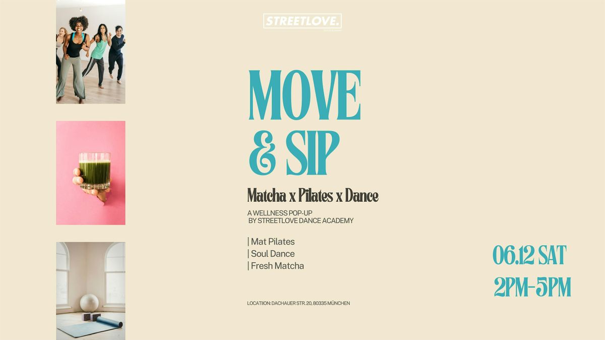 Move&Sip Wellness Pop Up -Pilates X Dance X Matcha, 6 December | Event in München | AllEvents