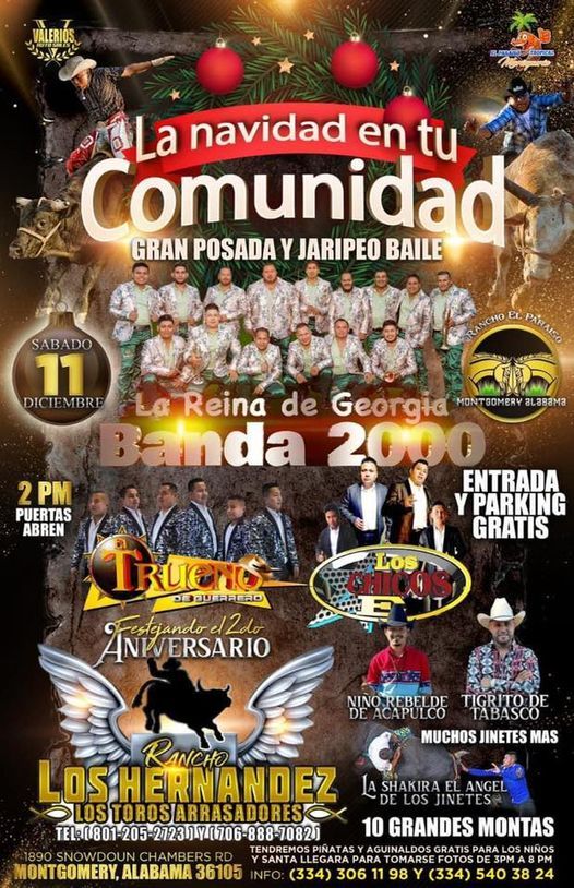 LA NAVIDAD EN TU COMUNIDAD, 1890 Snowdoun Chambers Rd, Montgomery, AL
