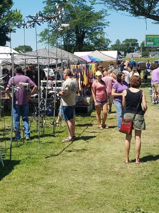 Lawton Park Flea Market, Lawton Park, Fort Wayne, July 11