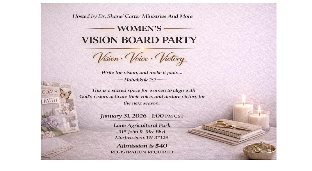 Women’ s Vision Board Party