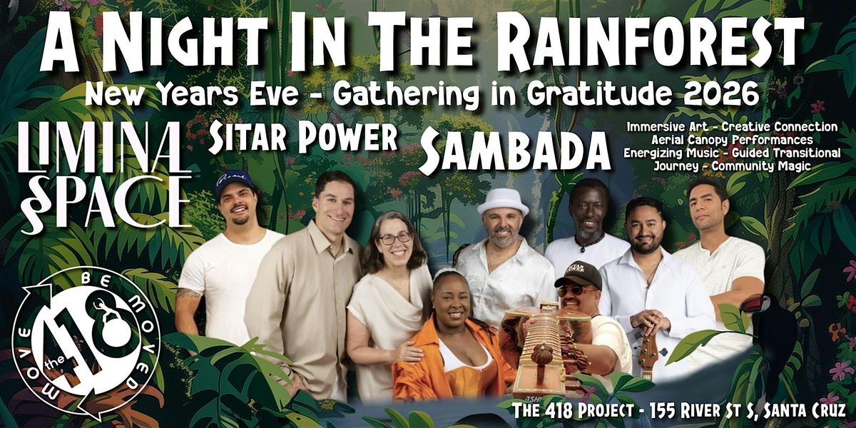 New Years Eve Gathering in Gratitude 2026: A Night in the Rainforest, 31 December | Event in Santa Cruz | AllEvents