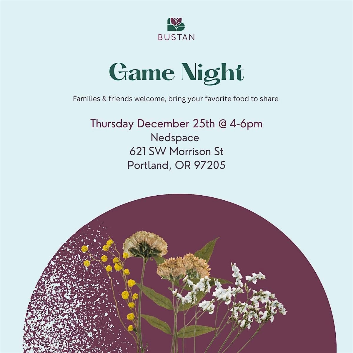 Game Night, 25 December | Event in Portland | AllEvents