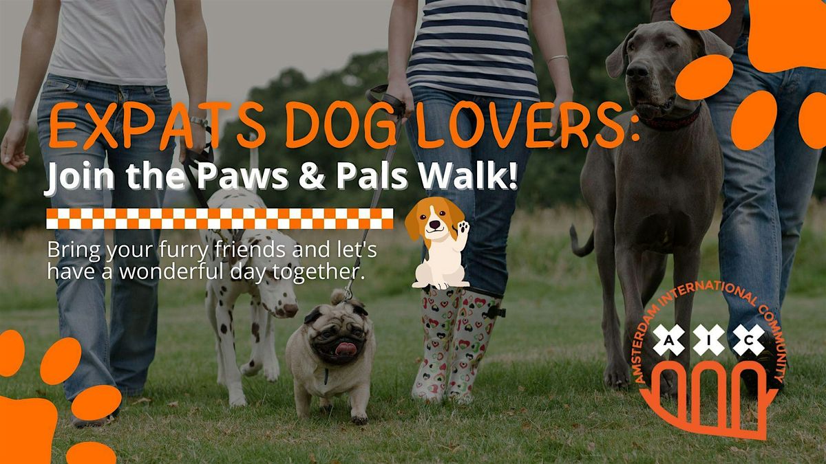 Expats Dog lovers: Join the Paws & Pals Walk!, 14 December | Event in Amstelveen | AllEvents