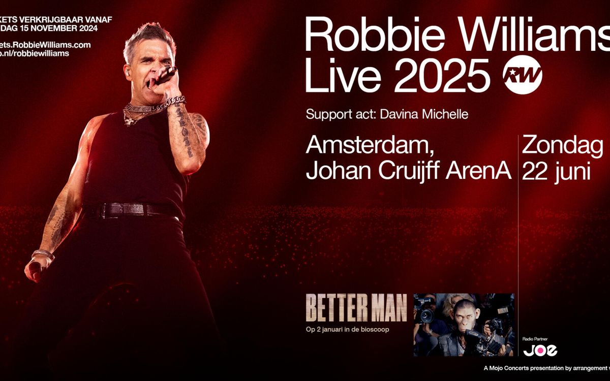 Robbie Williams at Paris La Defense Arena, 2 July | Event in Nanterre | AllEvents