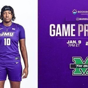 Parking Marshall Thundering Herd at James Madison Dukes Womens Basketball