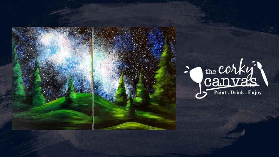 *Date Night Painting* Celestial Hills Painting Class (Buy one drink