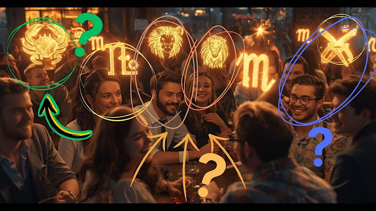 ¡Adivina el Signo de tu Compañero! [ASTRO-JUEGO SOCIAL]( de 45 a 56 años), 6 December | Event in Barcelona