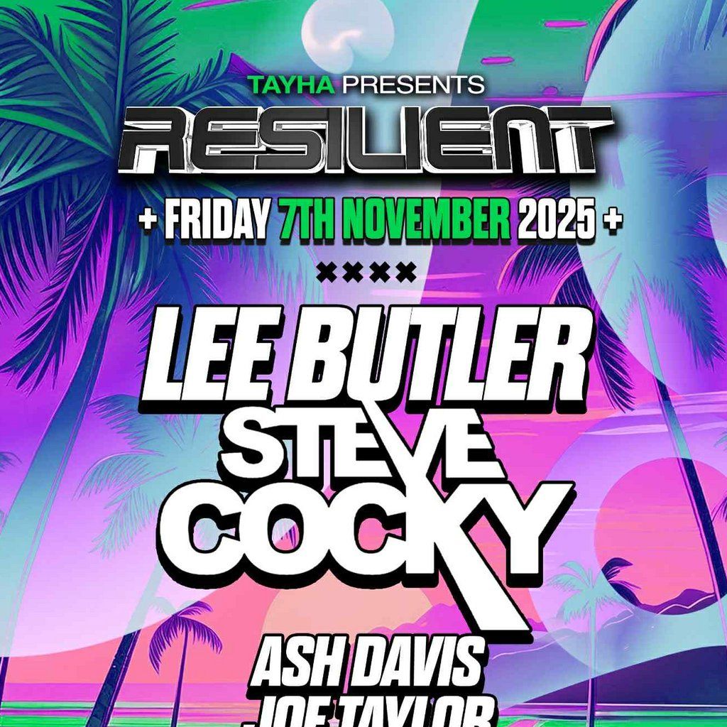 Resilient pres. Lee Butler & Steve Cocky, 7 November | Event in Chester | AllEvents