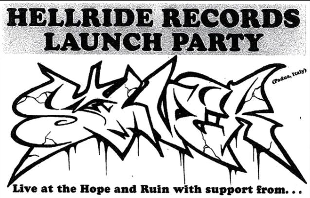 HELLRIDE RECORDS LAUNCH PARTY MARKET (FREE) , 31 August | Event in Brighton | AllEvents