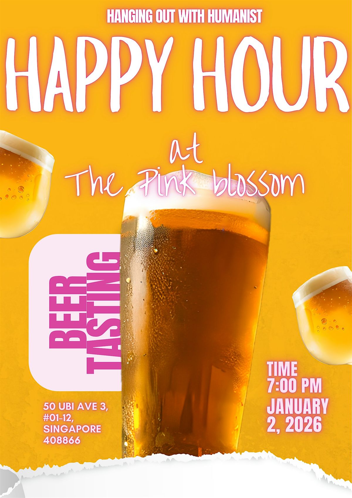 Hanging out with Humanists – New Year Beer Tasting Edition!, 2 January | Event in Paya Lebar | AllEvents